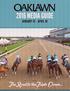 2016 MEDIA GUIDE JANUARY 15 - APRIL 16. TheRoad to thetriple Crown...