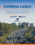 INTERSTATE 395 EXPRESS LANES NORTHERN EXTENSION ALTERNATIVES ANALYSIS TECHNICAL REPORT SEPTEMBER 2016