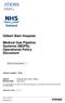 Gilbert Bain Hospital. Medical Gas Pipeline Systems (MGPS): Operational Policy Document. Version number: Final