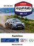 Dunoon Presents ARGYLL RALLY 23 rd June 2018