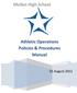 Mullen High School. Athletic Operations Policies & Procedures Manual