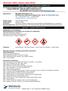 Germane (GeH 4 ) Safety Data Sheet