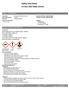 Safety Data Sheet. Section 1 Identification. Section 2 Hazards Identification. N-Propyl Bromide