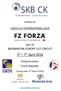 5 th 7 th April 2018 BADMINTON EUROPE U17 CIRCUIT. Invites to. part of. Český Krumlov Czech Republic CZECH U17 INTERNATIONAL 2018