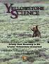 Grizzly Bear Recovery in the Greater Yellowstone Ecosystem