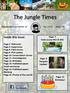 The Jungle Times. Independent newsletter of: Est Issue: 88
