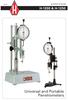 product manual H-1200 & H-1250 Universal and Portable Penetrometers