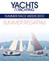 YACHTS YACHTS SUMMER REGATTAS YACHTING. Passionate about sailing since 1947