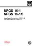 NRGS 16-1 NRGS 16-1 S