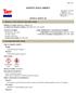 SAFETY DATA SHEET MINERAL SPIRITS 365. MANUFACTURER 24 HR. EMERGENCY TELEPHONE NUMBERS Distributed by Tarr, LLC