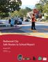 Redwood City Safe Routes to School Report