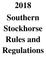 2018 Southern Stockhorse Rules and Regulations