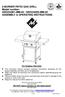 2-BURNER PATIO GAS GRILL Model number: GR MM-00 / GR MM-00 ASSEMBLY & OPERATING INSTRUCTIONS