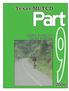 PART 9. TRAFFIC CONTROLS FOR BICYCLE FACILITIES TABLE OF CONTENTS