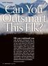 Can You Outsmart This Elk?