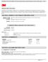 MATERIAL SAFETY DATA SHEET 3M Heavy Duty Glass Cleaner Concentrate (Product No. 20, Twist 'n Fill System) 01/11/13