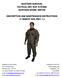 MUSTANG SURVIVAL TACTICAL DRY SUIT SYSTEM, MUSTANG MODEL MSF300 DESCRIPTION AND MAINTENANCE INSTRUCTIONS 21 MARCH 2006, REV: 1.2