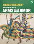 FIERCE OR FANCY? DISCOVER THE ART OF ARMS & ARMOR