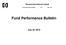Fund Performance Bulletin