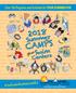 CAMPS. Summer. Swim. Centers. Over 100 Programs and Activities for YOUR SUMMER FUN. #adventureawaits. plus