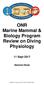 ONR Marine Mammal & Biology Program Review on Diving Physiology