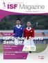 ISF Magazine. ISF School Sports Seminar. Member country honoured. ISF and Youth. Inside ISF. Slovenia