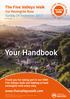 Your Handbook. The Five Valleys Walk. For Meningitis Now.  Sunday 24 September 2017