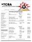 TCBA National Playoff Schedule THE TRAVELING CLASSIC BOWLING ASSOCIATION OF AMERICA. Inside this issue: Special points of interest: