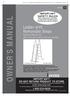OWNER S MANUAL. Ladder with Removable Steps Owner s Manual For: 48in (122 cm) & 52in (132 cm) models