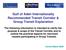 Gulf of Aden Internationally Recommended Transit Corridor & Group Transit Explanation