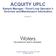 ACQUITY UPLC Sample Manager - Fixed Loop Operator s Overview and Maintenance Information