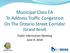 Municipal Class EA To Address Traffic Congestion On The Ontario Street Corridor (Grand Bend) Public Information Meeting June 4, 2018
