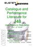 Performance Literature for J48. Gas Pressure Regulators 2½ 6 Sizes. Catalogue