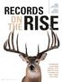 RISE RECORDS ON THE. By knowing how records changed previously, we can predict how records will emerge in the future, if subject only to chance.