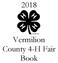 Vermilion County 4-H Fair Book