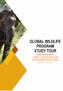 GLOBAL WILDLIFE PROGRAM STUDY TOUR HUMAN-ELEPHANT CONFLICT MITIGATION AND CO-EXISTENCE IN SRI LANKA October 7-8, 2017