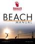BEACH MANUAL BRIAN/BEACH/MANUAL LAST UPDATED: JUNE 2018
