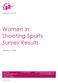 Women in Shooting Sports Survey Results