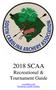 2018 SCAA Recreational & Tournament Guide