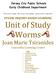 STEAM: INQUIRY BASED LEARNING Unit of Study Worms Joan Marie Tsiranides Concordia Learning Center