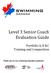 Level 3 Senior Coach Evaluation Guide