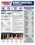 GAME NOTES UNC ASHEVILLE BULLDOGS 6-9 OVERALL 3-1 BIG SOUTH JANUARY 16, P.M. KIMMEL ARENA ASHEVILLE, N.C.