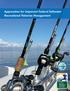 Approaches for Improved Federal Saltwater Recreational Fisheries Management