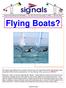 January Flying Boats?