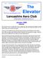 Lancashire Aero Club. Editorial address: - January 2009 Editorial