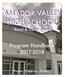AMADOR VALLEY HIGH SCHOOL