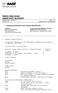 Safety data sheet AM960 SPOT BLENDER Revision date : 2015/01/19 Page: 1/12