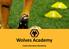 Wolves Academy. Coach Education Workshop