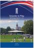 Grounds to Play. ECB Strategic Plan