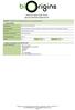 Material Safety Data Sheet. Spruce Hemlock Essential Oil